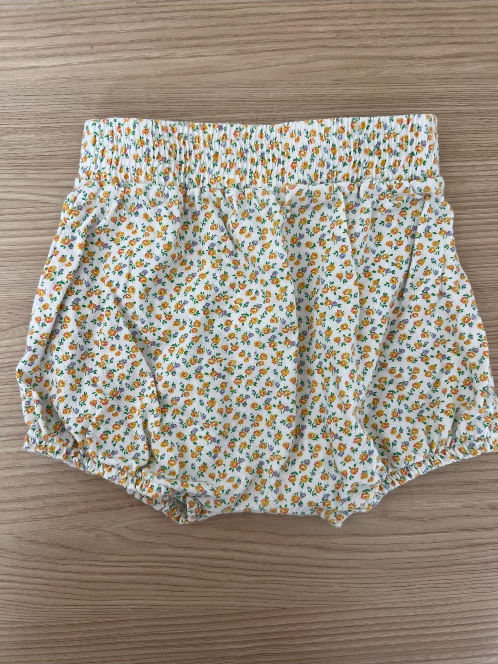 Baby Boden White High-Waist Floral Print Women’s Shorts